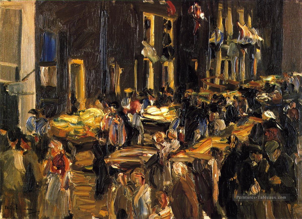 Quartier juif à Amsterdam Max Liebermann Max Liebermann impressionnisme allemand Peintures à l'huile
